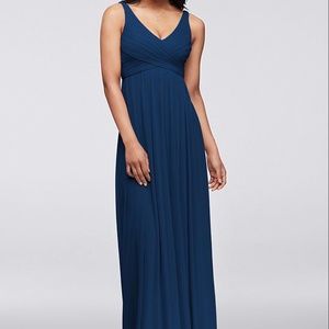 Navy Blue Bridesmaid Dress